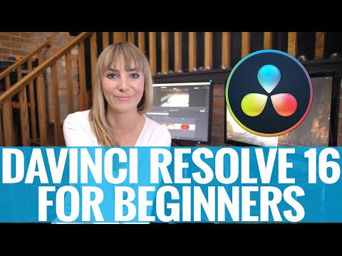 LEARN DAVINCI RESOLVE 16 VIDEO EDITING in 16 Mins For Beginners (Free Software)