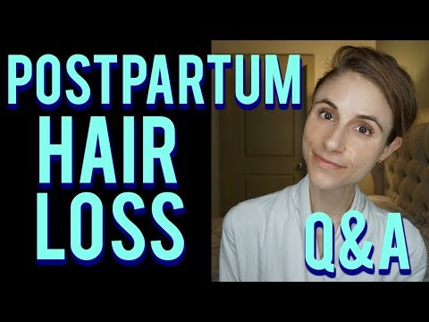 Postpartum hair loss Q&A with a dermatologist: hair...