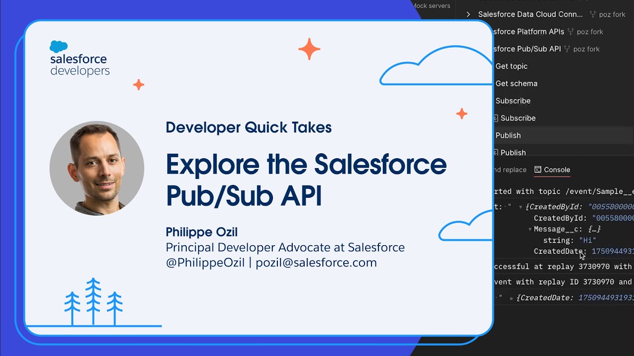 Explore the Salesforce Pub/Sub API | Developer Quick Takes