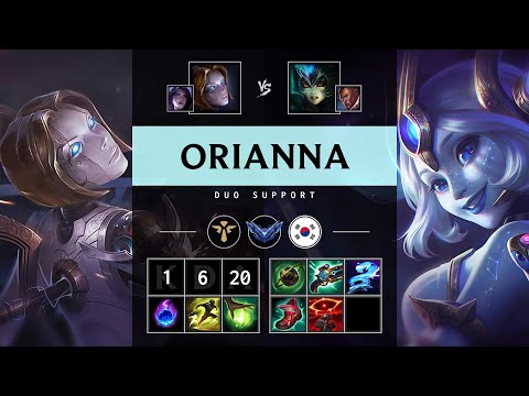 Orianna Support vs Nami - KR Diamond Patch 25.14