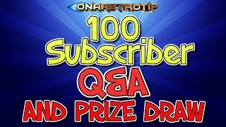 100 Subscriber Q&A and Prize Draw