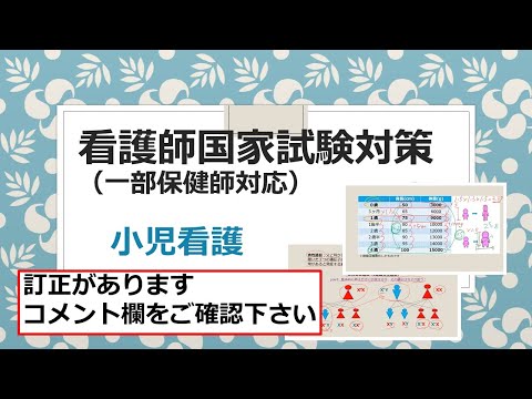 看護学科 看護師国家試験対策・小児看護