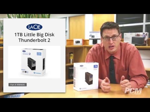 Chris Quilisch explains the LaCie 1TB Little Big Disk Thunderbolt 2