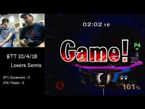 BTT 10/4/18: LS, Sycamore (Samus) vs Tieske (Marth)