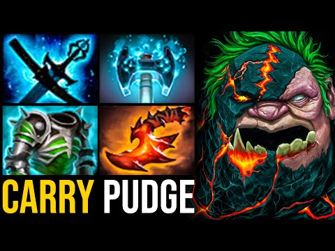 Carry Pudge With Crazy Build | Pudge Official