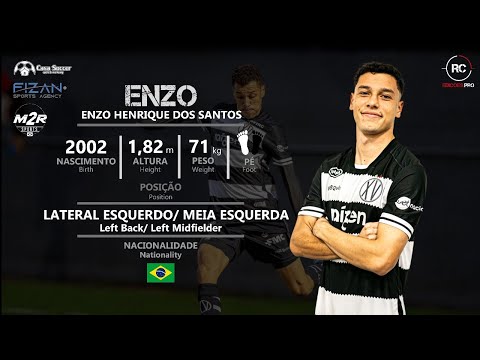 Enzo - Lateral Esquerdo / Meia Esquerda (Left Back / Left Midfielder) - 2002 (2023)