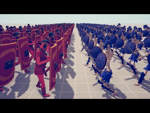 [500x BATTLE] SHIELD BEARERS vs SKELETONS  - Totally Accurate Battle Simulator
