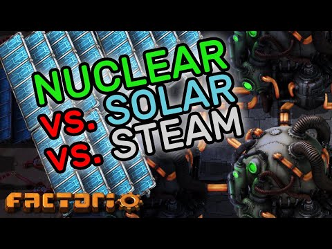 Learn about Factorio Power Production - What is Best?