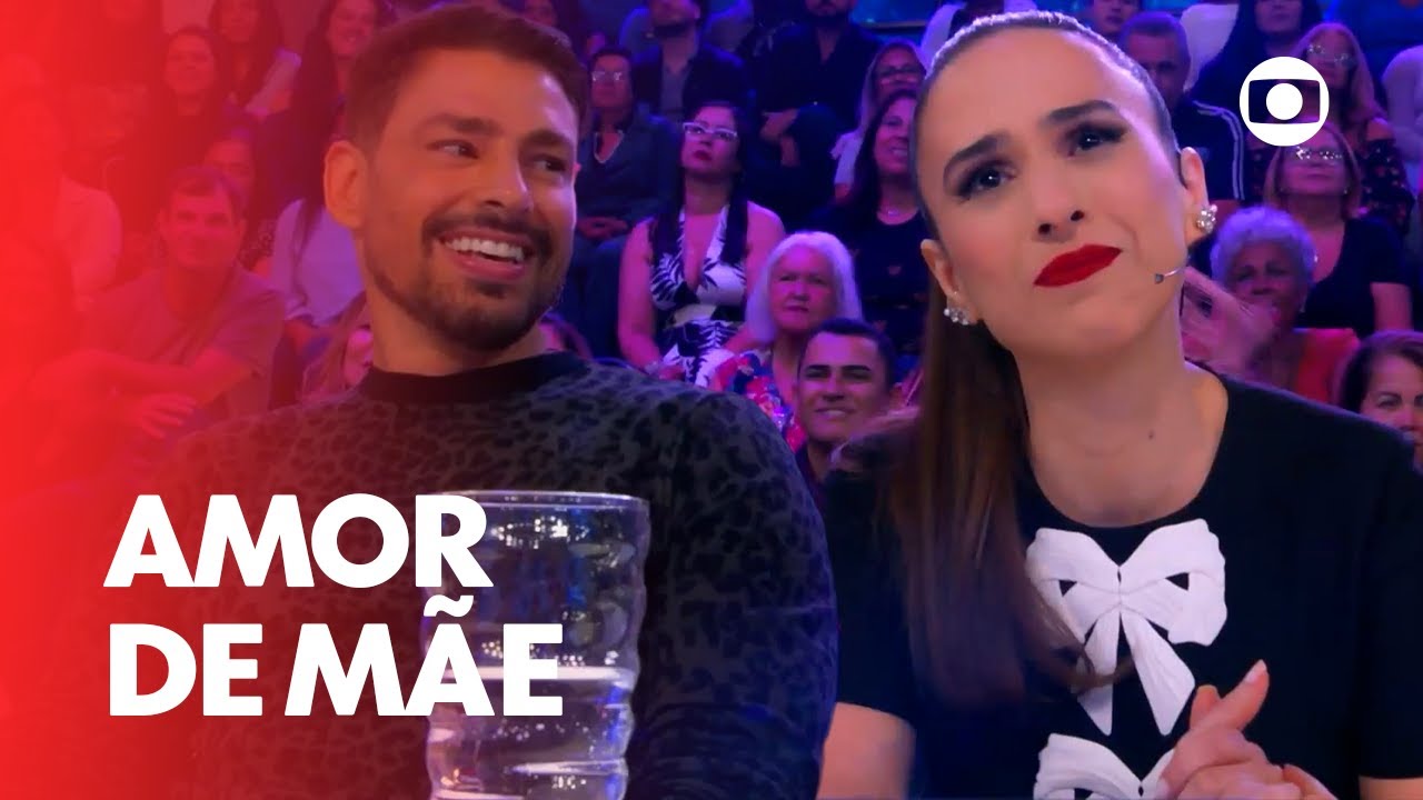 Tatá Werneck fala sobre maternidade e recebe mensagem da mãe | Domingão com Huck | TV Globo