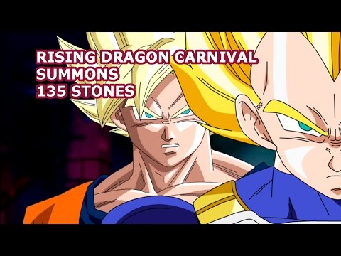Rising Dragon Carnival 135 stones | Dragon Ball Z Dokkan Dattle