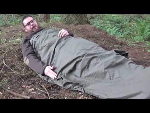 Aus einem Poncho wird ein Not Biwaksack