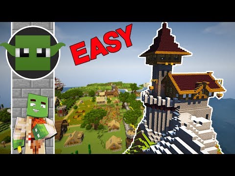 Minecraft EASY Wizard's Tower Tutorial