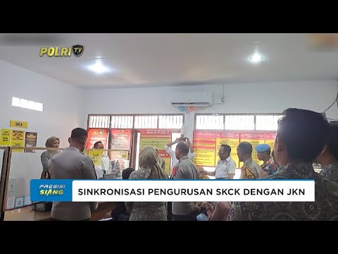 SINKRONISASI PENGURUSAN SKCK DENGAN BPJS KESEHATAN DI POLRES PALOPO