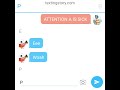 A Is Sick Alphablocks Texting Story