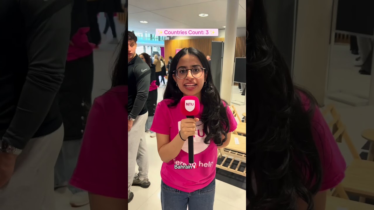 Where did our students travel from to study at NTU? 🌍  #nottinghamtrentuniversity #international