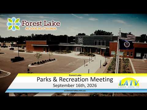 Parks and Recreation Commission Meeting | Wednesday, September 16, 2026 @ 6:00pm