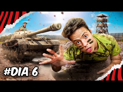 TREINEI COMO UM MILITAR POR UMA SEMANA!