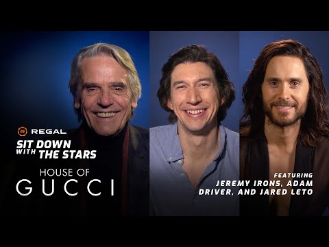 Sit Down with the Stars of House of Gucci – Regal Theatres HD