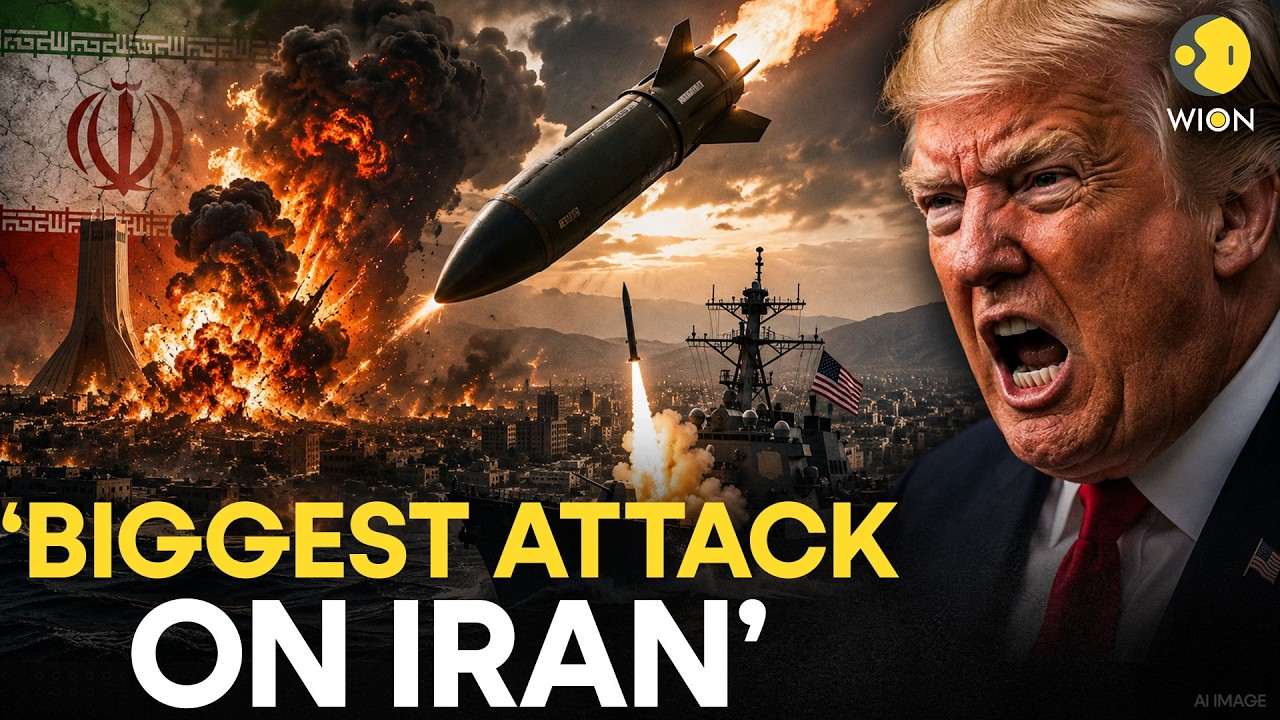 US-Iran War LIVE: Trump Declares Biggest Attack On Iran, Aims To Target Tehran's Energy Grid
