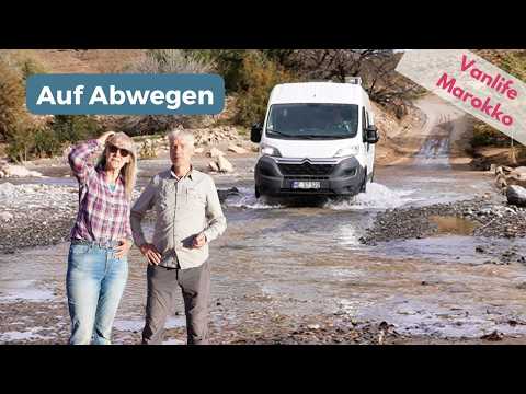 Überschätzen wir uns? Hoher Atlas - Pisten, Furten, Canyons - Vanlife Marokko
