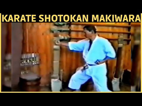 SHOTOKAN MAKIWARA CURSO KARATE DO SENSEI HIROSHI SHIRAI