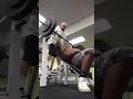 Incline BENCH PRESS 275 lbs × 4 pause reps FULL R.O.M suicide grip #shorts#viral