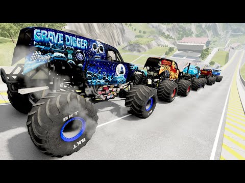 Epic High Speed Jumps LIVE - BeamNG Drive | Griff's Garage