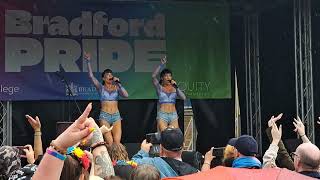 The Cheeky Girls - &quot;Cheeky Song (Touch My Bum)&quot; at Bradford Pride 2023