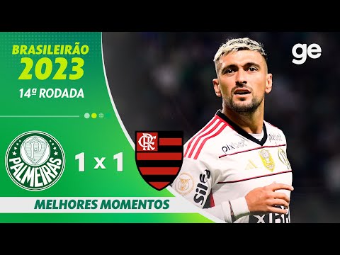 Gols e lances de Palmeiras x Flamengo