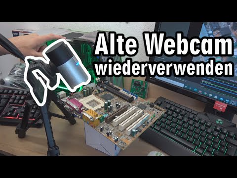 Webcams wiederverwenden 👁️‍🗨️️ Kamera einstellen 👁️‍🗨️️ Video aufnehmen mit VLC OBS ▪️ USB-Mikroskop
