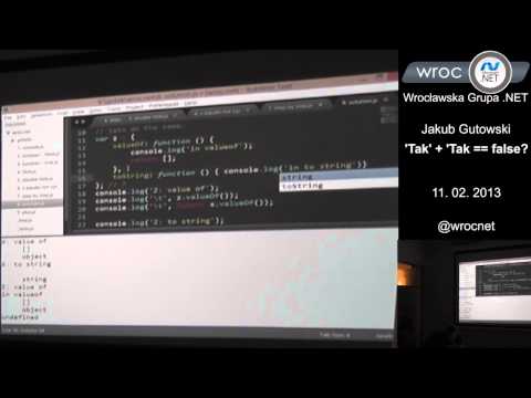 Spotkanie 62: Jakub Gutowski - 'Tak' + 'Tak' == false?