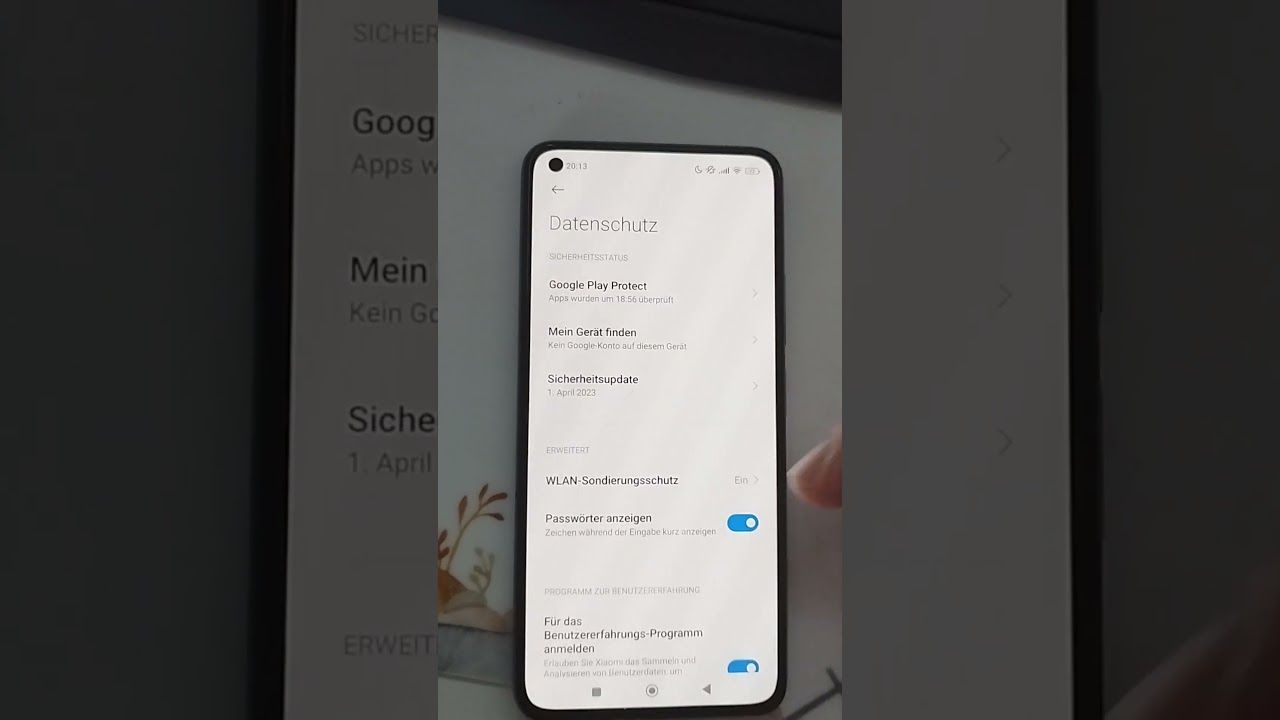 Pin ändern unter MIUI 14