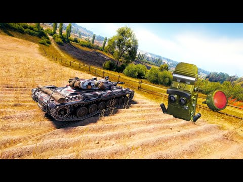 T-100 LT – Broken Passive Spotting on Prokhorovka