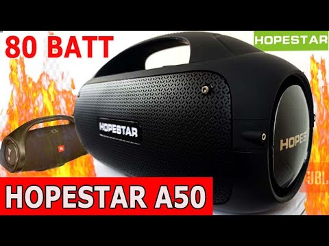 🔥ЯДЕРНАЯ УБИЙЦА JBL BOOMBOX 🔥КОЛОНКА HOPESTAR A50🔥 ОБЗОР распаковка инструкция