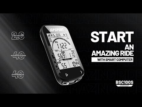 iGPSPORT BSC100S　サイクルコンピューター iGPスポーツ サイクルコンピューター BSC100S GPS USB充電