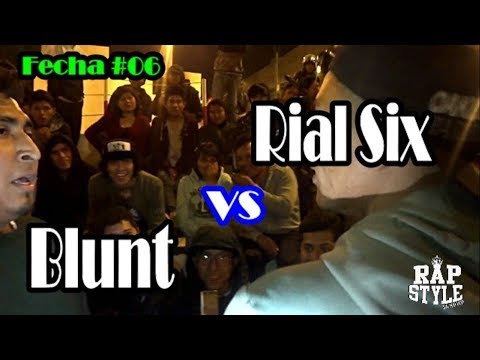 BLUNT vs RIAL SIX -8vos- 1ra Liga Rapstyle Sjl (Fecha 06) 2017