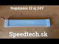 LED osvetlenie interiéru 12V / 24V - univerzálne 54x SMD LED (460x74x17,3mm) - Video Youtube