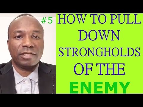 44/47. 2017-10-28: HOW TO PULL DOWN STRONGHOLDS OF THE ENEMY (#5 SALVATION, helmet)