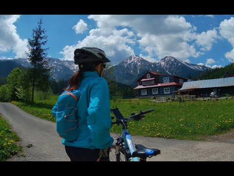 Cyklo videopamätník z Kežmarku cez Spišskú Belu a Tatran. Kotlinu do Ždiaru a späť cez Malý Slavkov.