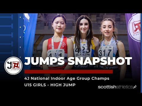 JUMPS SNAPSHOT - 4J National Indoor Age Group Champs - U15 Girl's High Jump