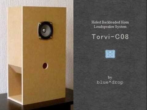Holed Back Loaded Horn speaker Torvi-C08