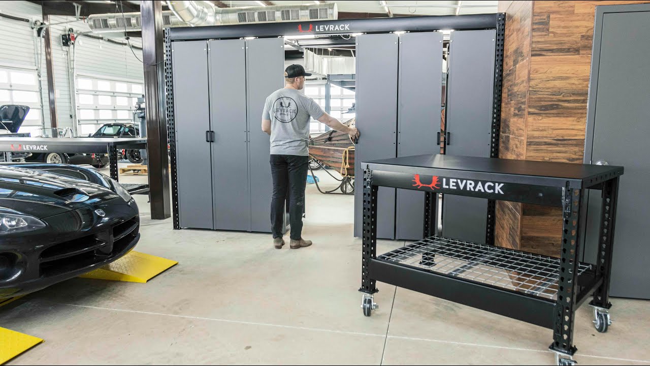 Levrack Shelving - The Storage Solution You've Been Looking For.