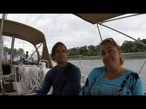 Downlocking the Welland Canal on a Sailboat | Ep. 7