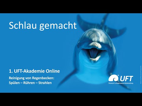 Effektive Beckenreinigung: Spülen – UFT-Akademie Online – Webinarreihe Teil 1