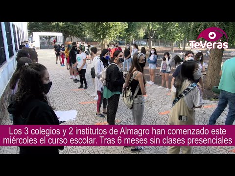 Los centros educativos de Almagro vuelven al cole de manera escalonada 