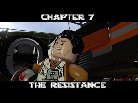 LEGO Star Wars The Force Awakens Walkthrough - Chapter 7: The Resistance (Playstation 4)