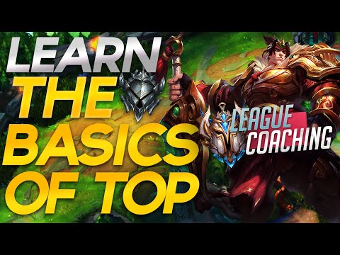Silver player learns the fundamentals of top lane.. League of Legends Challenger Coaching