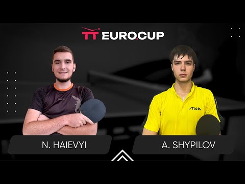 15:55 Nazarii Haievyi - Anton Shypilov 27.11.2023 TT Euro.Cup Ukraine Master.. TABLE 3