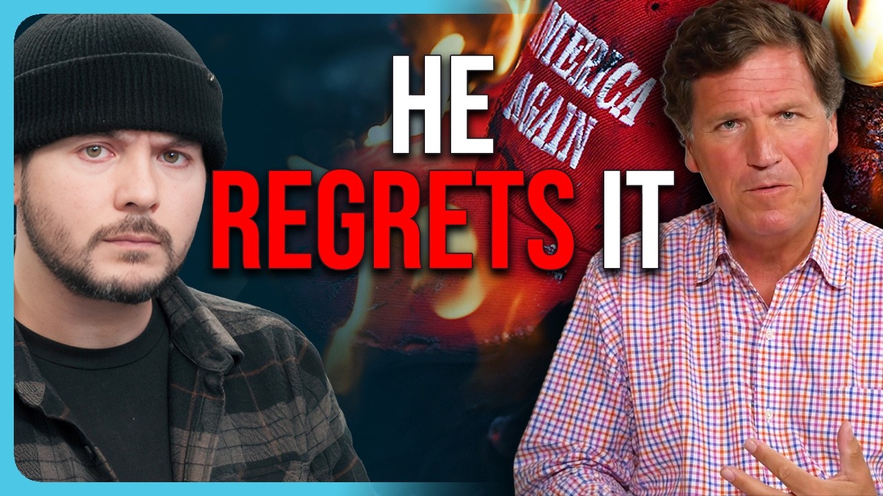 Tucker Carlson APOLOGIZES For Voting Trump, Implies He REGRETS IT