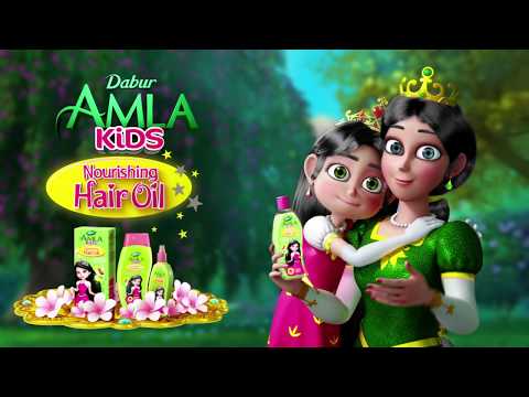 Dabur Amla Hair Oil for Long & Healthy Hair - Dabur Amla Kids - Princess Aliya | MyBeautyNaturally